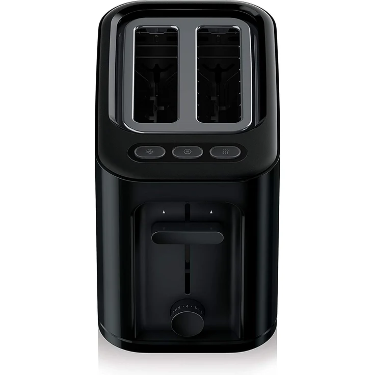 Braun HT 3010 BK Toaster | Doppelschlitz | Herausnehmbare Krümelschublade | Aufwärm- und Auftaufunktion | 7 Röstgrade | Separater Brötchenaufsatz | Schwarz – Bild 3