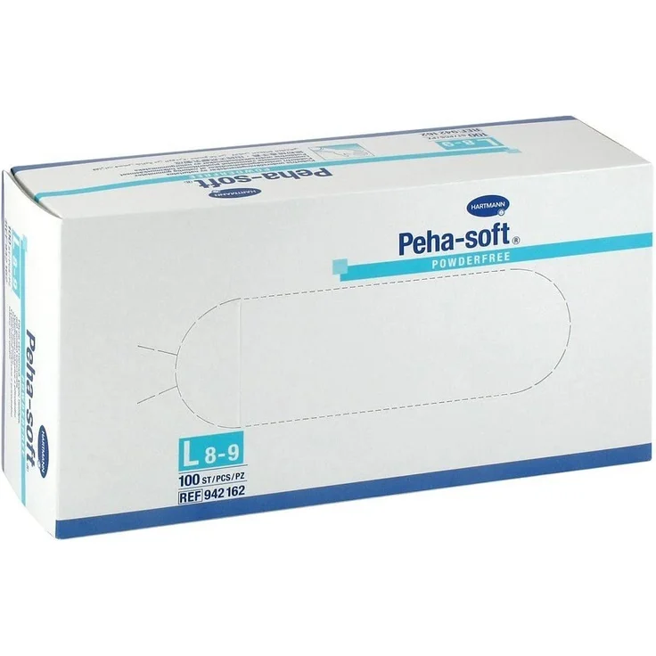 Latexhandschuhe Hartmann Peha-Soft puderfrei L – Bild 2