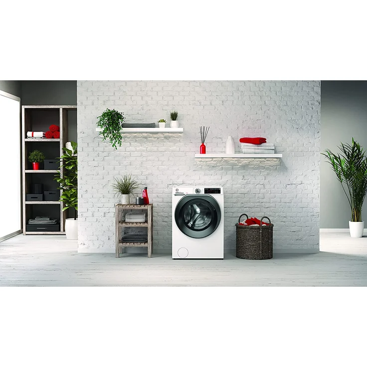 Hoover HWQ 610AMBS-1-S, Frontlader-Waschmaschine, A, Fassungsvermögen 10 kg, Standgerät, Breite 60 cm, Startzeitverzögerung, Mengenautomatik – Bild 14