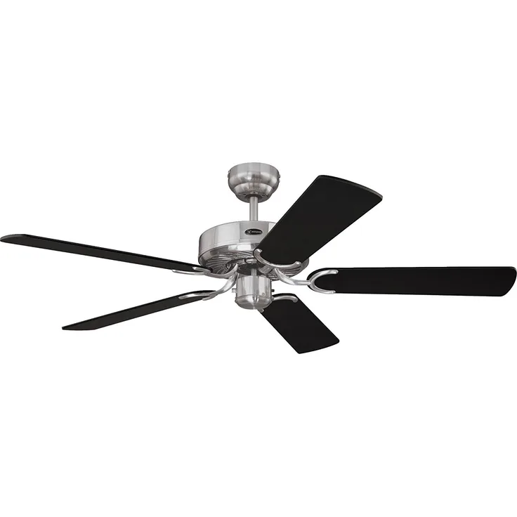 78370 Cyclone 132 cm, Deckenventilator, gebürsteter Stahl