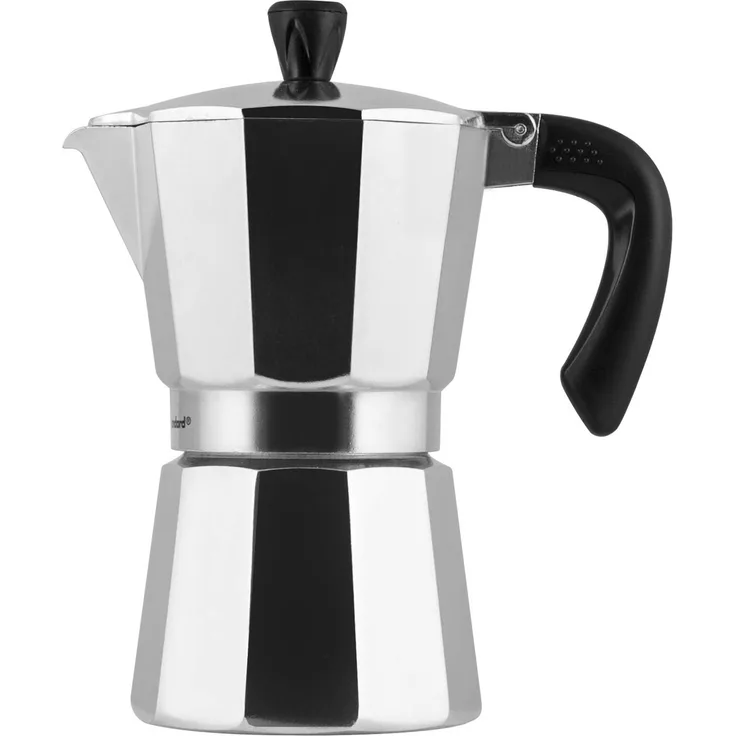 Officine Standard 602550 Kaffeemaschine, Aluminium, Tassen 6 Stück