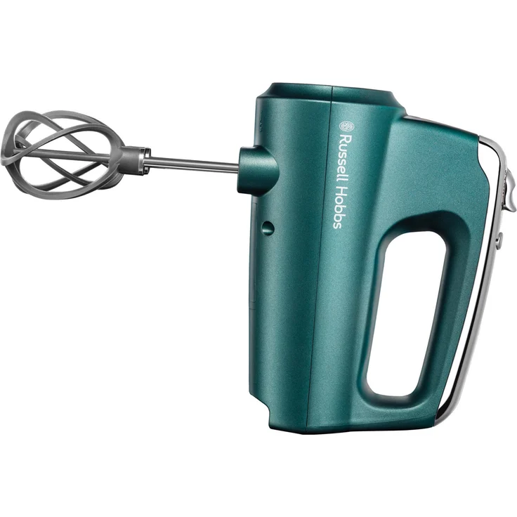 Russell Hobbs Swirl Handmixer 350W, 5 Geschwindigkeitsstufen, Türkis – Bild 1