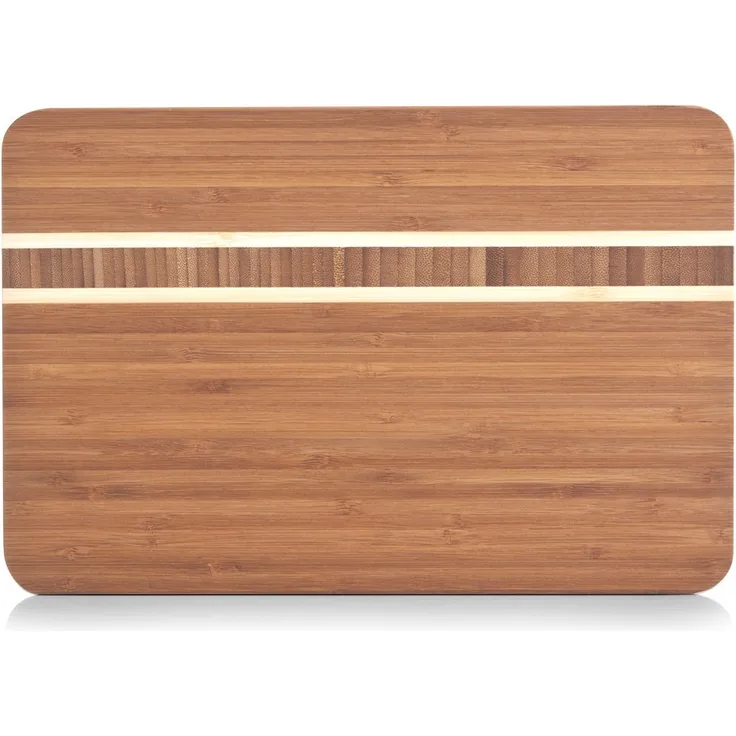 Zeller 25235 Schneidebrett 30 x 20 x 1.5 cm, Bamboo