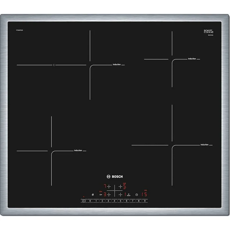 Bosch PIF645FB1E, Kochfeld, Einbaugerät, Autark ja, Betriebsart elektrisch, Anzahl Kochstellen 4 – Bild 1