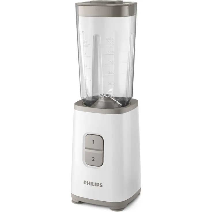 Philips Daily Collection HR2602-00 Mixer 1 l Tischplatten-Mixer Grau, Weiß 350 W