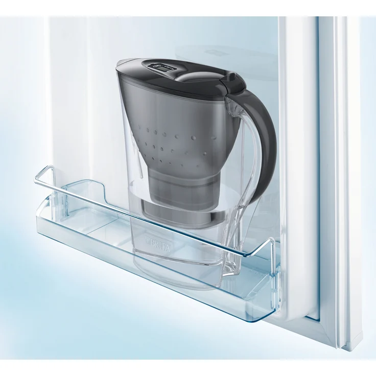 BRITA Wasserfilter Marella graphitgrau inkl. 1 MAXTRA+ Filterkartusche – BRITA Filter zur Reduzierung von Kalk, Chlor & geschmacksstörenden Stoffen im Wasser  – Bild 4