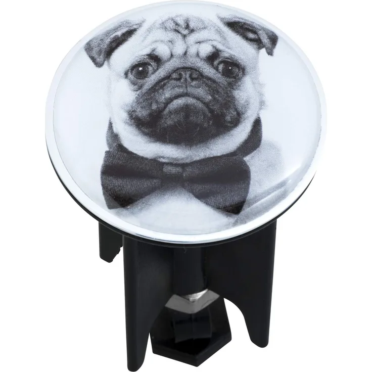 WENKO Waschbeckenstöpsel Pluggy Pugy