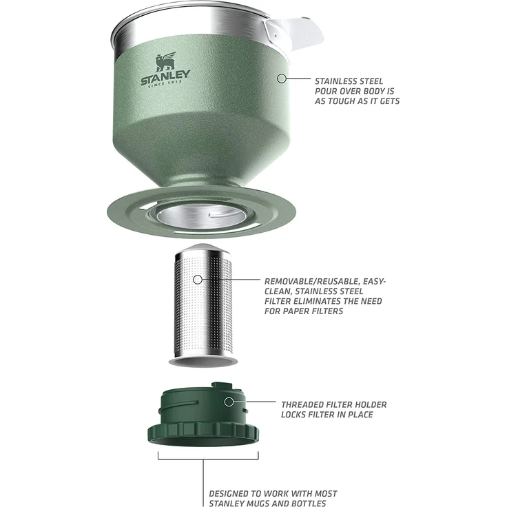 Stanley Kaffeefilter Kaffeebereiter Classic Perfect-Brew – Bild 2