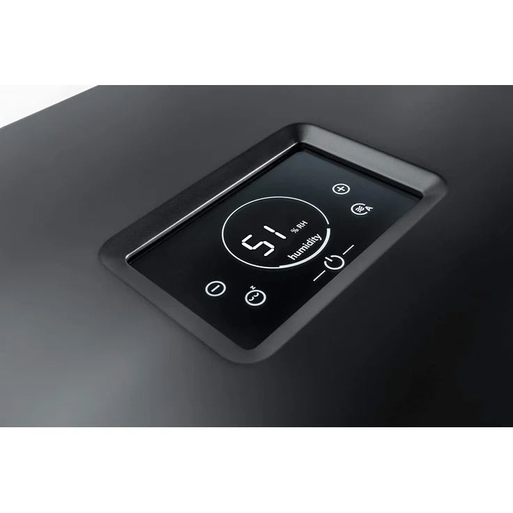 Venta Aerostyle LW74 Luftwäscher, Luftbefeuchtung & Luftreinigung, für Räume bis 90 m², 9 L, ohne WiFi/WLAN-Modul, Signalschwarz – Bild 4