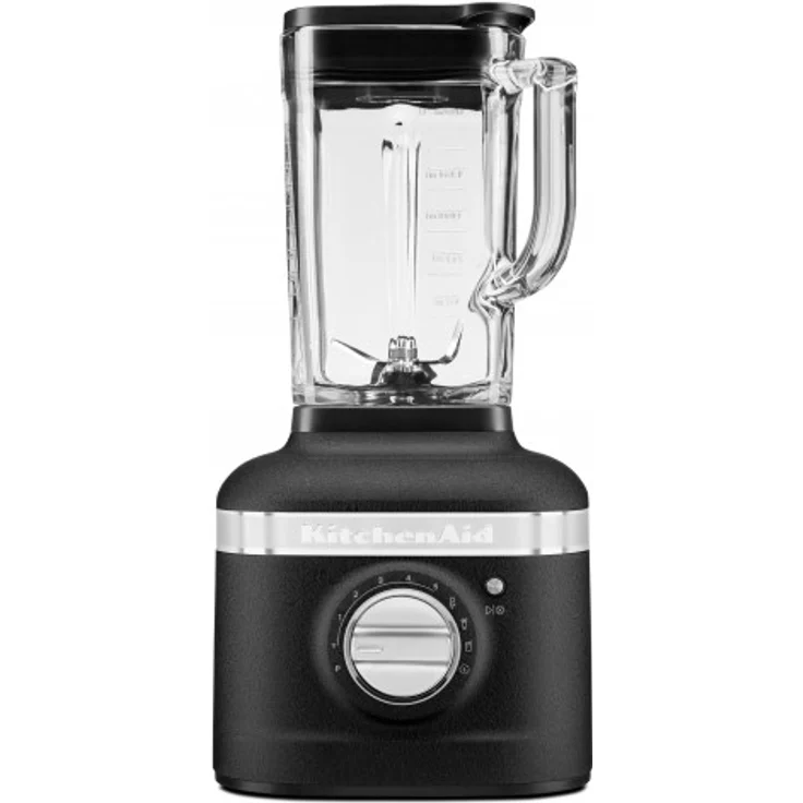 KitchenAid 5KSB4026EBK Artisan Standmixer mit IntelliSpeed, 1200W, 1,4L Glasbehälter, gusseisenschwarz, Serie: 5KSB4026 – Bild 1