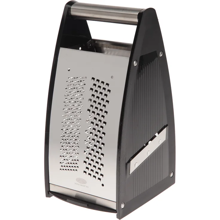 LACOR 61354 Reibe Luxe, 4 Seite aus Edelstahl