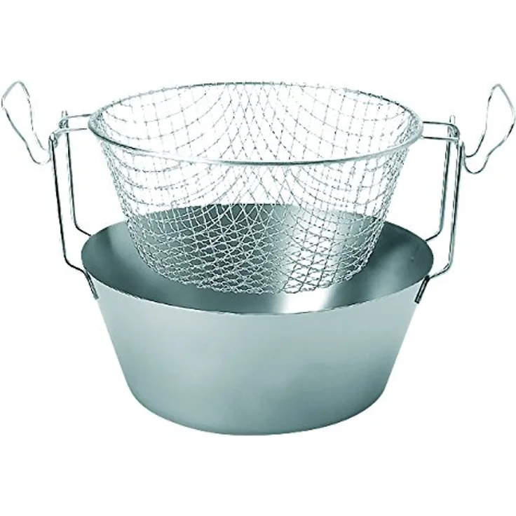 Artame art23224 Fritteuse Thermoboden Edelstahl 24 cm