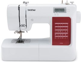 Brother CS10sVM1 CS10s Metall rot Full-size Nähmaschine, weiß