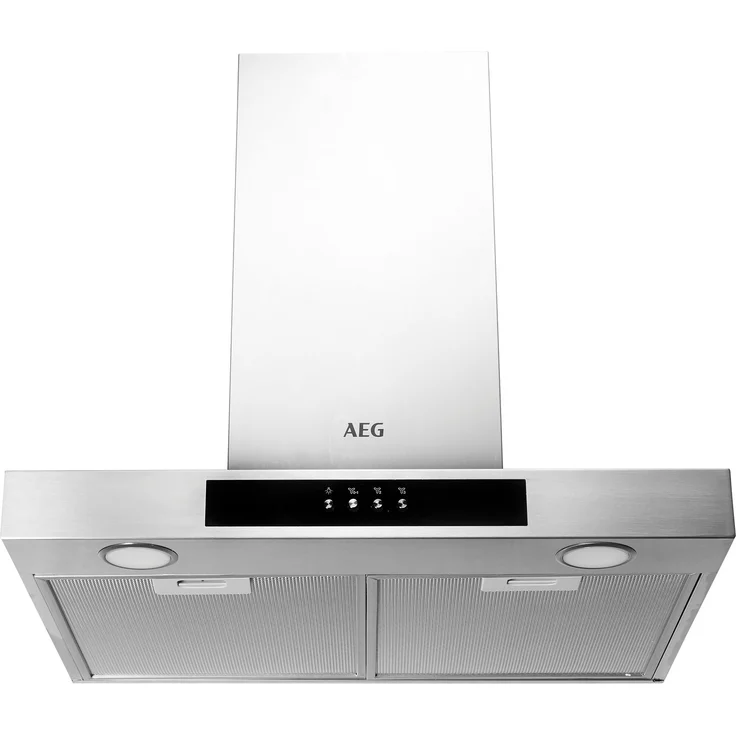 AEG DBB3651M, Motorhaube, Kamin flach, Breite: 59.8 cm, Tiefe: 45 cm, Absaugung und Rückführung (mit zusätzlichem Rückführungsset), rostfreier Edelstahl – Bild 4