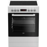 Beko FSM67320GWS, Herd, A, Standgerät, Betriebsart Ofen elektrisch, Anzahl Kochfelder 4, Volumen 72 l, Breite 70 cm
