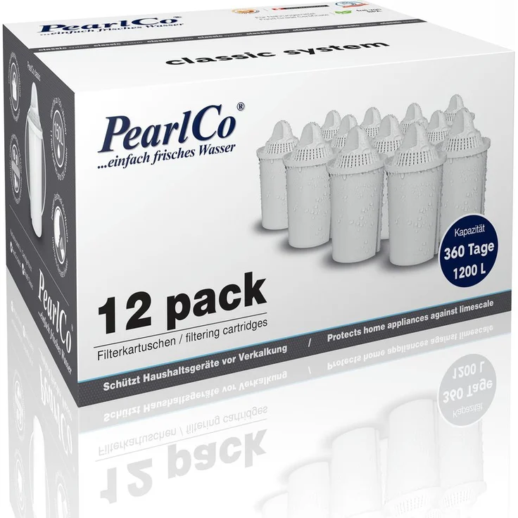 PearlCo classic Filterkartuschen 12er-Pack – Bild 1