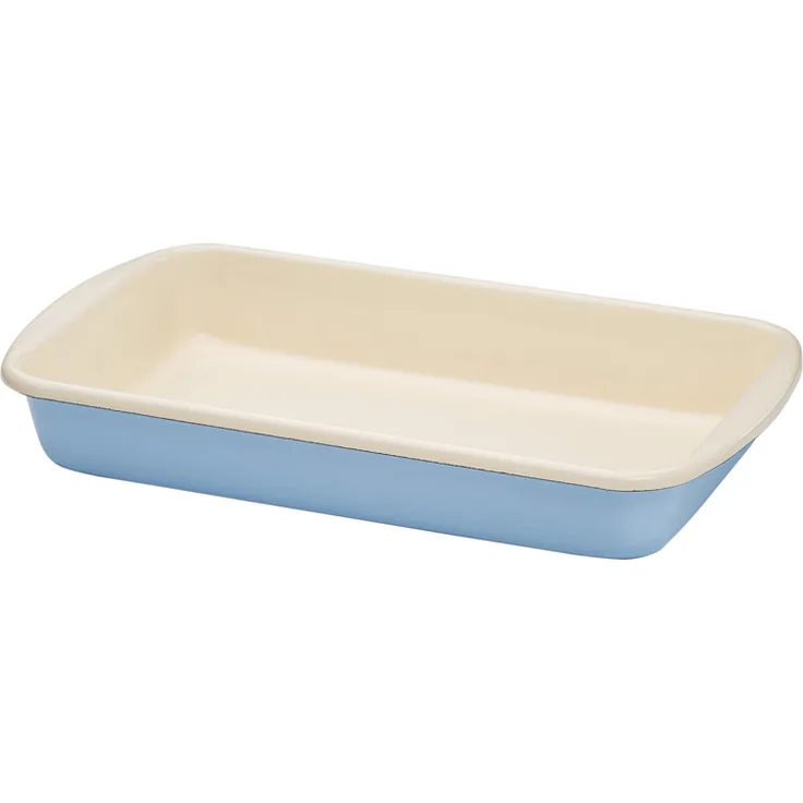 Riess Bunt Auflaufform 36x21,5 cm Hellblau