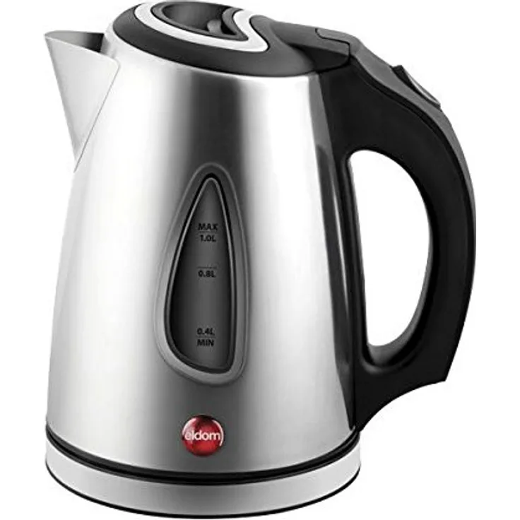 ELDOM CS10 Aqua Wasserkocher aus Edelstahl 1500 W 1 L