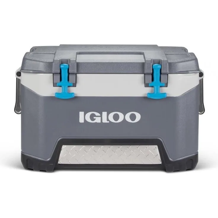 Igloo Bmx 52 passive Kühlbox, 49 Liter, 66 x 41 x 40 cm, grau, blau
