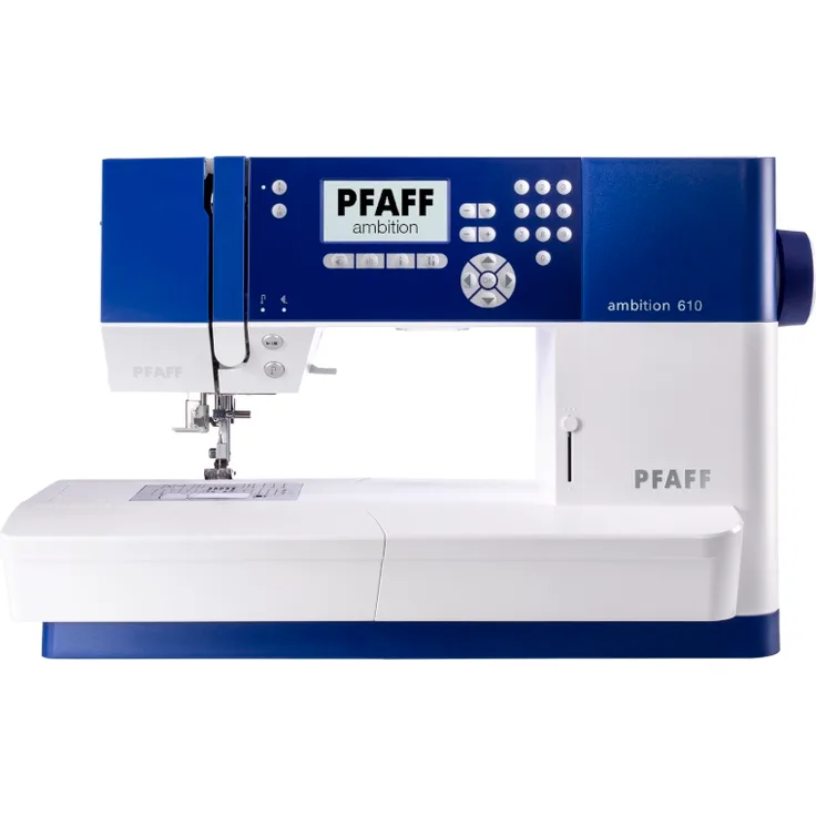 Pfaff ambition 610 Computer  Computer-Nähmaschine, weiß