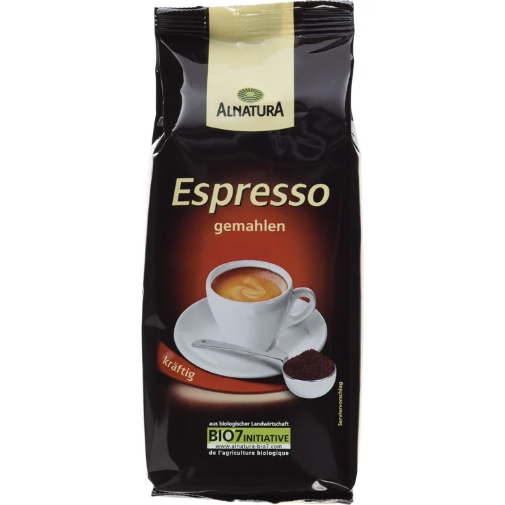 Alnatura Bio Espresso gemahlen, 250g – Bild 1