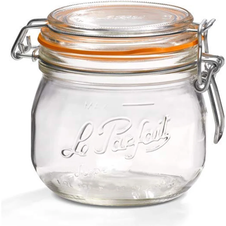 Le Parfait Super Gläser - 0,5L ,6 Stück – Bild 1