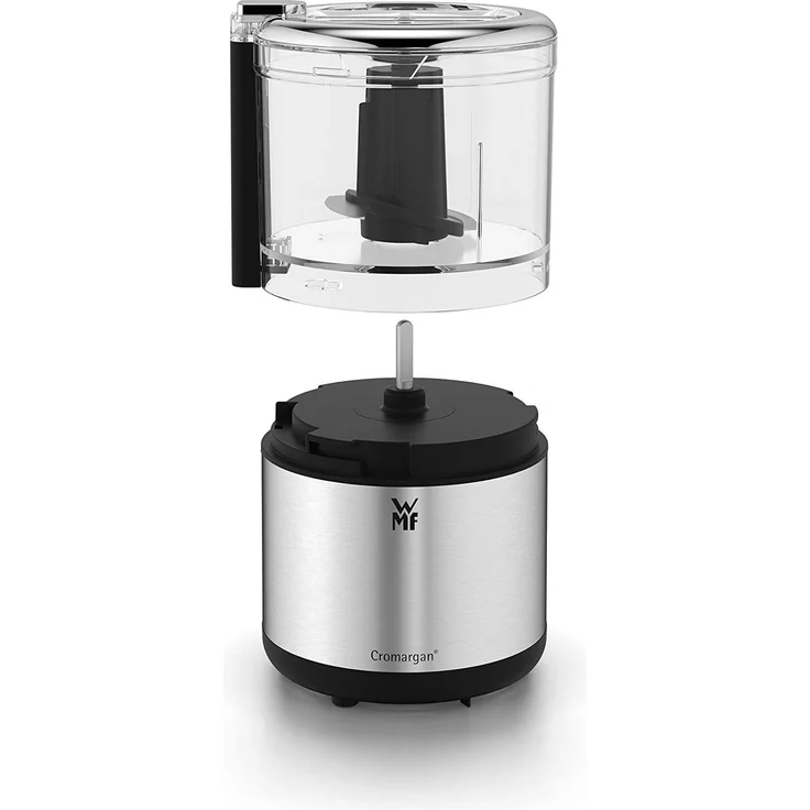 WMF KÜCHENminis Zerkleinerer, platzsparender Multizerkleinerer mit Einhandbedienung, abnehmbarer Behälter (0,3L), 65 W, cromargan matt – Bild 4