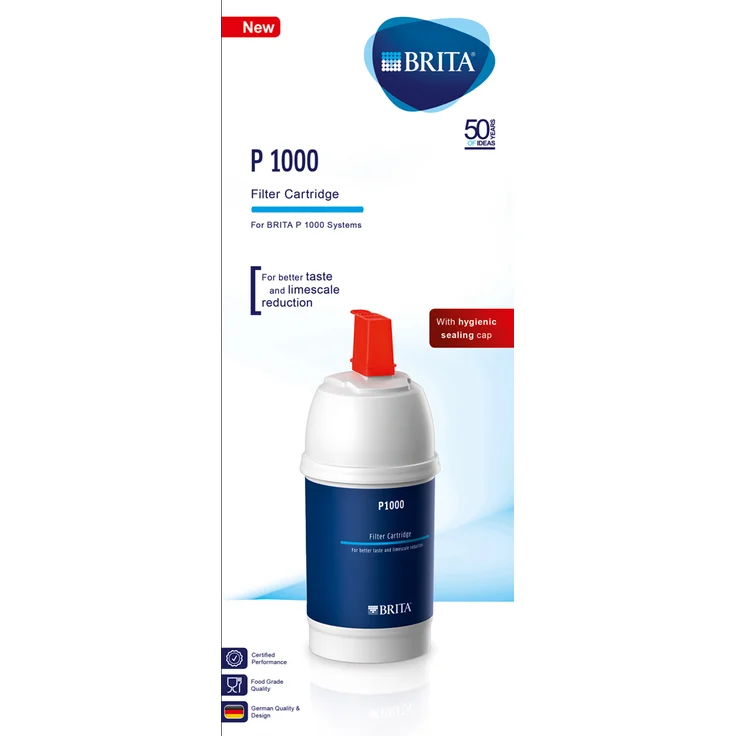 BRITA Filterkartusche P1000 – Filter für BRITA Armaturen zur Reduzierung von Kalk, Chlor & geschmacksstörenden Stoffen im Leitungswasser – Bild 2