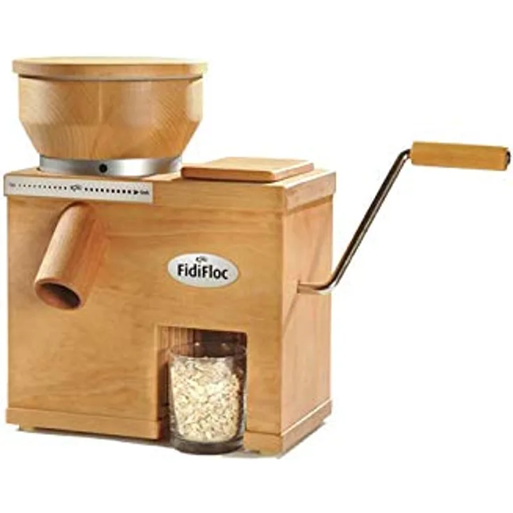 KoMo FidiFloc Medium Kombigerät (360 Watt Getreidemühle-Handflocker)