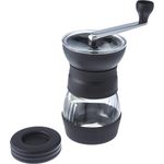 Hario MMCS-2B Skerton Pro Kaffeemühle, Glas, Schwarz