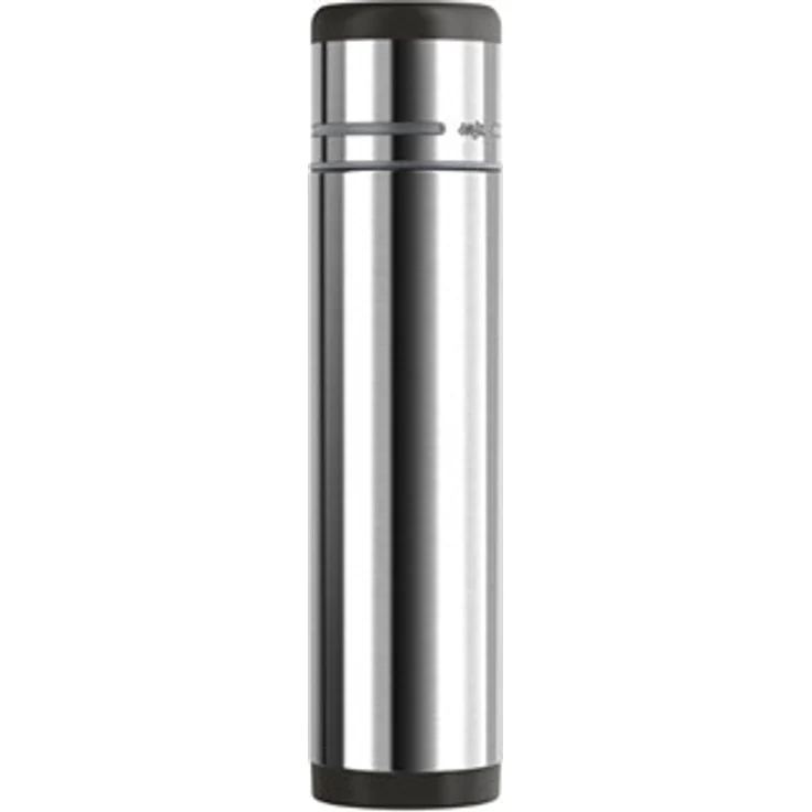 Emsa 509238 Isolierflasche, Mobil genießen, 700 ml, Safe Loc Pro Verschluss, Schwarz-Anthrazit, Mobility