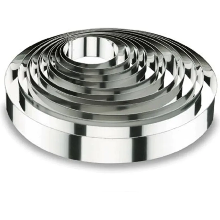 Lacor 68618 Kuchen Ausstechformer, rund 18 x 6 cm