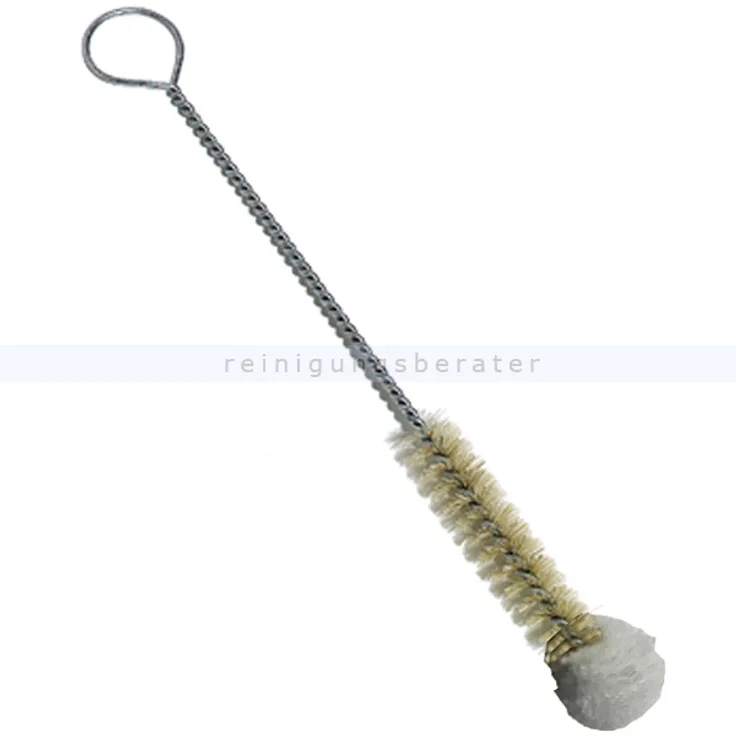 Flaschenbürste Nölle, Reagenzglasbürste Borsten 24x1,5 cm Reagenzglasbürste mit Wollspitze