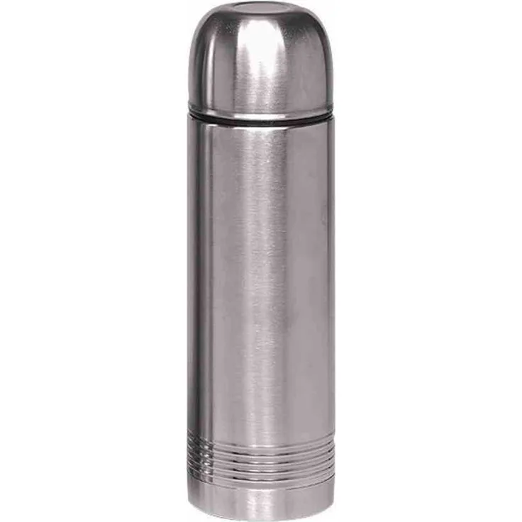 Emsa 618101600 Senator Isolierflasche, Thermosflasche, mobiler Kaffeebecher, 1000ml, Thermobecher, Isolierbecher, Safe Loc Verschluss, edelstahl