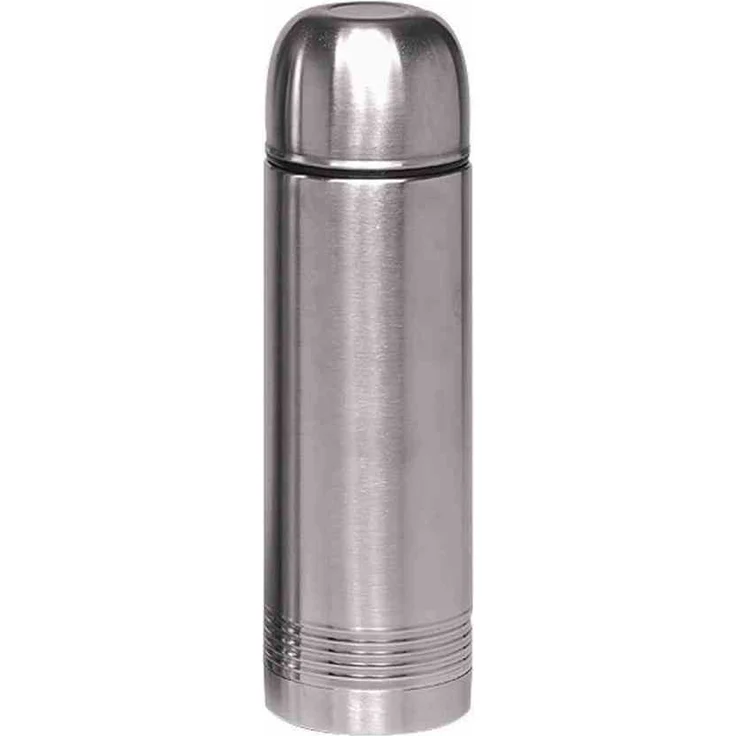 Emsa 618101600 Senator Isolierflasche, Thermosflasche, mobiler Kaffeebecher, 1000ml, Thermobecher, Isolierbecher, Safe Loc Verschluss, edelstahl – Bild 1