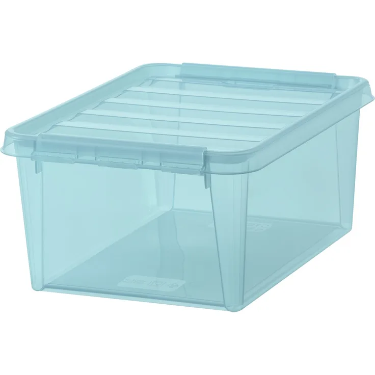 Orthex Smart Store Colour Clipbox, PP, Aquamarine, 40 x 30 x 18 cm