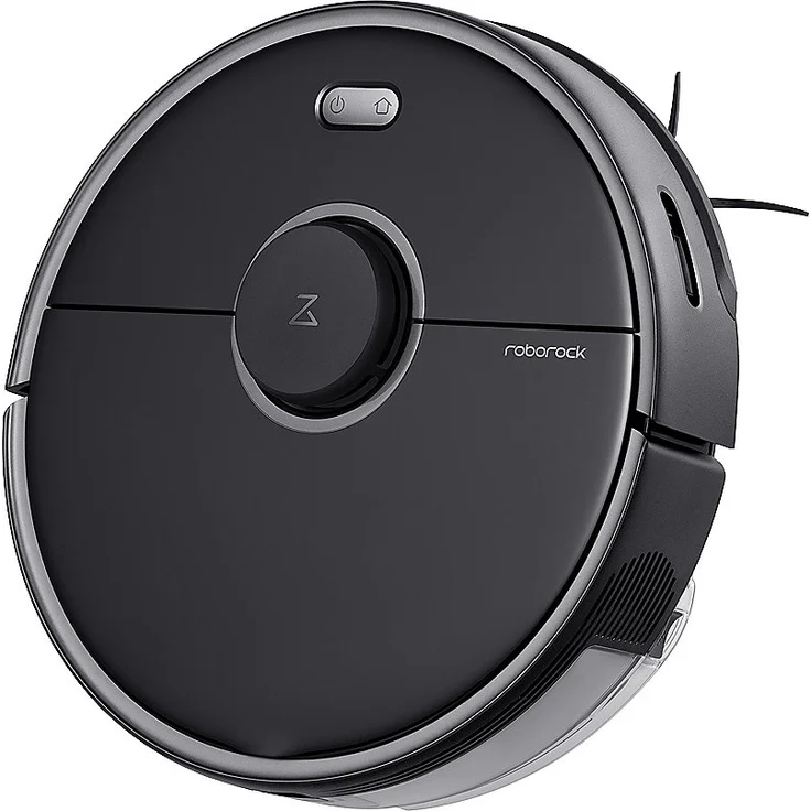 Roborock S5 Max Saugroboter mit Wischfunktion, 150 min Akkubetrieb, 2.000 Pa Saugleistung, App- und Sprachsteuerung, Hindernisüberwindung, intelligente Wegplanung, virtuelle Wände, schwarz – Bild 2