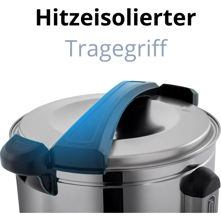 TRESKO® Glühweinkocher 10L Einkochautomat Glühweinkessel Glühweinautomat Einkochtopf – Bild 5