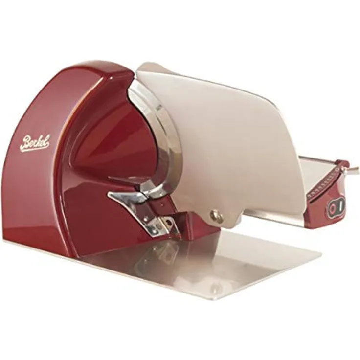 Berkel Allesschneider Home Line 200 + Bedeckung fur Allesschneider, rot