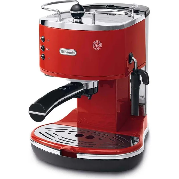 De'Longhi ECO 311.R Icona Vintage Kaffeemaschine, rot