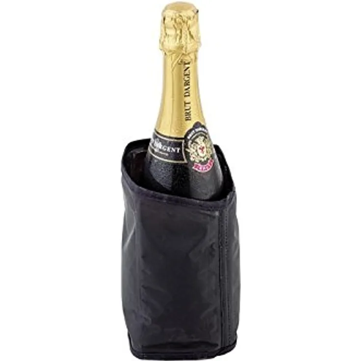APS 36075 Kühlmanschette für Flasche mit wasserdichtem Tuch zur Außenseite hin, Ø 11 x 18 cm