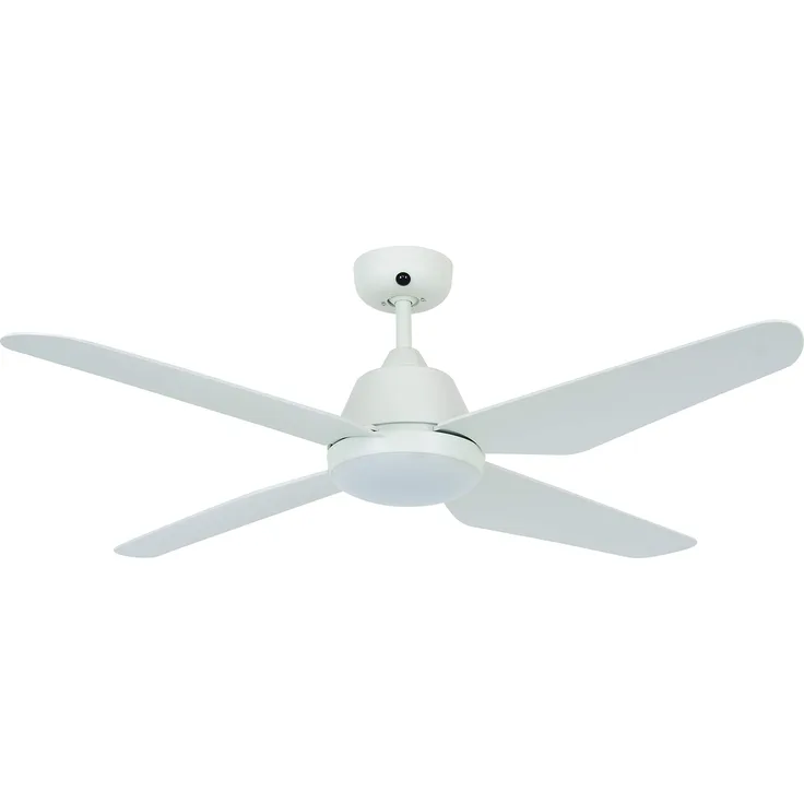Lucci Air Airfusion Aria Deckenventilator mit 4 Flügeln, 122 cm Durchmesser, 3 Speeds, Timer, Sommer|Winter, inkl. LED Licht