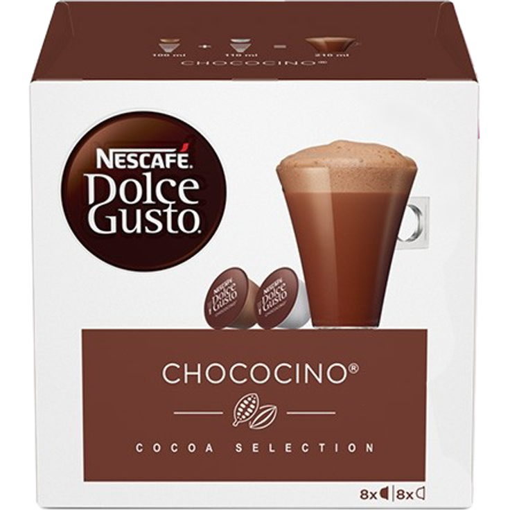 Nescafé Dolce Gusto Chococino 16 Kapseln, koffeinfrei