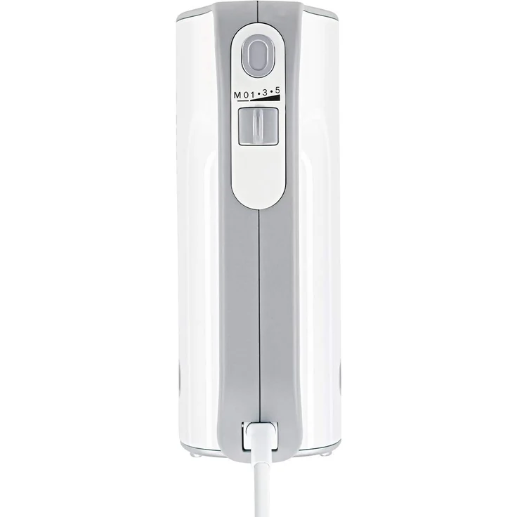 Bosch MFQ4030 Handrührer Styline, 5 Geschwindigkeiten, 500 Watt, 2 Rührbesen, 2 Edelstahl-Knethaken, spülmaschinengeeignet, weiß, silber – Bild 3