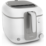 Tefal Fritteuse FR3100 Super Uno Access, mit Öl, 1800 W, Fassungsvermögen 1,5 kg, weiß, grau, 2,2 Liter