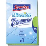 Spontex Microfibre Economic Bodentuch, 1er Pack – XXL Mikrofaser-Bodentuch