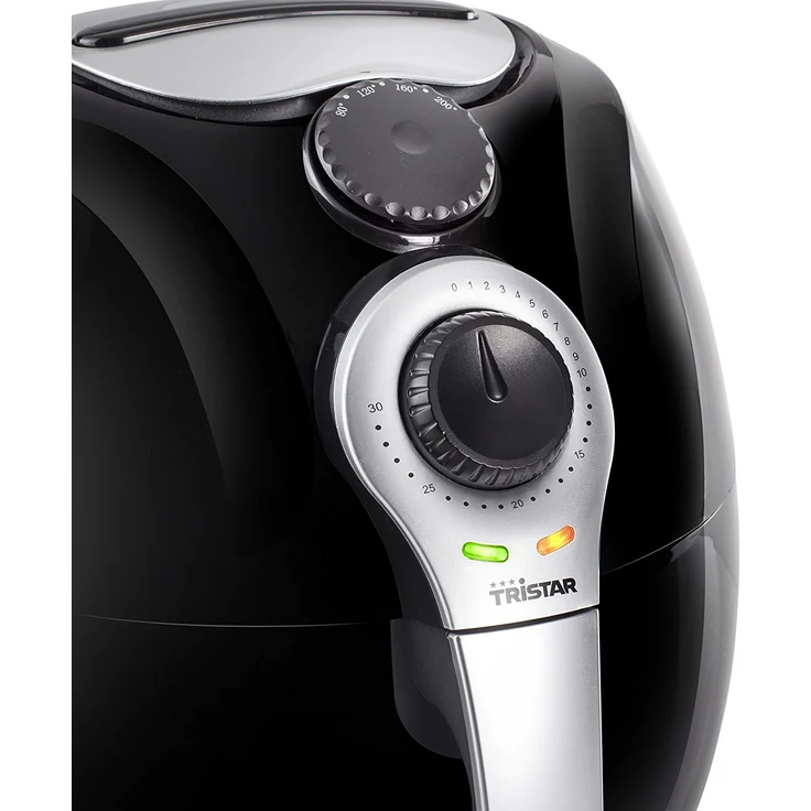 Tristar Heißluftfritteuse, Crispy Fryer XL mit einstellbarem Thermostat und Timer, ohne ÖL, einfach zu reinigen, mit 3,2 Liter Fassungsvermögen, FR-6990 – Bild 2