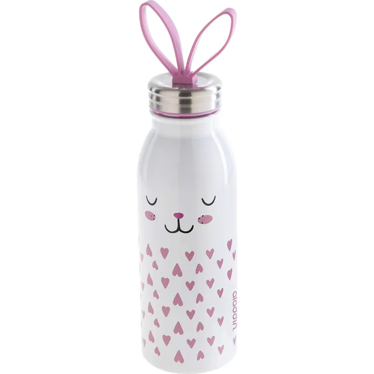 ALADDIN Thermosflasche, Edelstahl, Hase, 0,43 Liter
