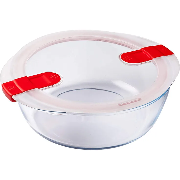 Pyrex 208PH00 Aufbewahrungsbehälter, Glas, farblos