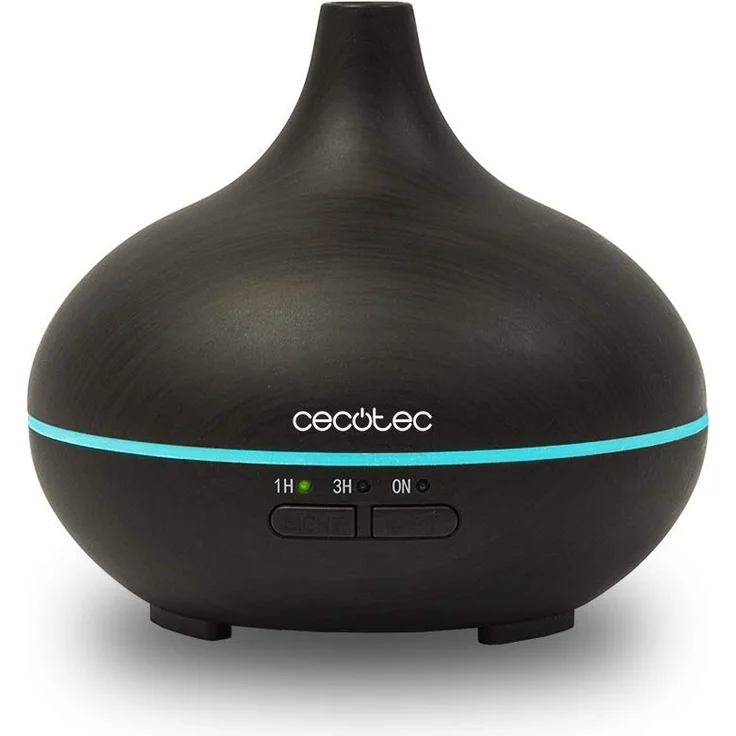 Cecotec Ultraschall- Luftbefeuchter Pure Aroma - 150-300 ml, mit Timer, 7 LED Farben, Funktion Aromatherapie, Ultra leise. (150 ml, Yin) – Bild 1